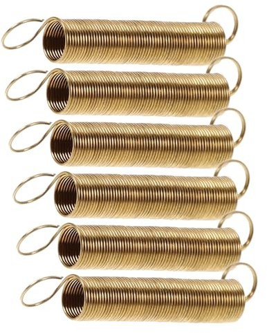 NIYANGLE Zugfedern Vielseitig aus Legierung mit Haken 6 Stück und Einfache Installation für Wanduhren und Uhrwerke für Heim Uhrenreparatur