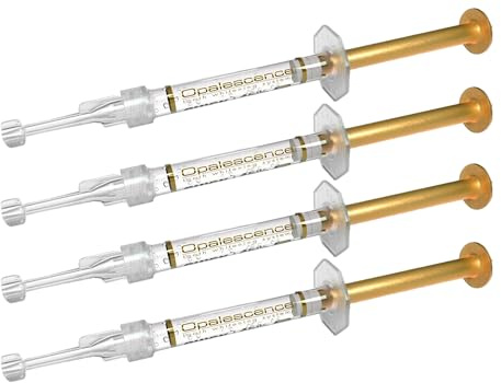 Opalescence 45% Syringes Teeth Whitening Gel - with PF - (4 Syringes) Refill Kit Carbamide Peroxide. Made by Ultradent, in Mint Flavor. Tooth Whitening 5359-2
