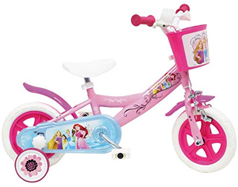 Mondo Disney Princesas Fahrrad, 25,4 cm (10 Zoll), 2 bis 3 Jahre, Mehrfarbig, Größe verstellbar
