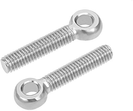 sourcing map M6x30mm Acier inoxydable 304 œil levage épaule machine monté Boulon 5pcs