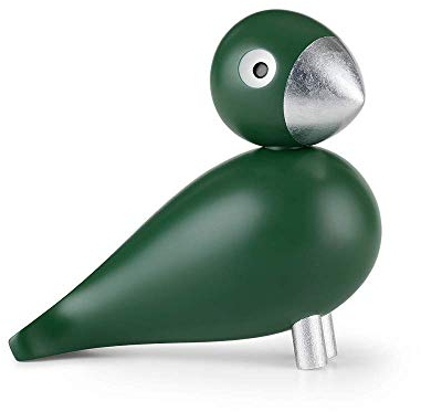 Kay Bojesen Georg Singvogel Figuren 15.5 cm Singvögel Weihnachtsdekoration, grün