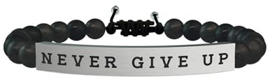 KIDULT - Bracciale Uomo - Never Give Up | Tenacia - 731210