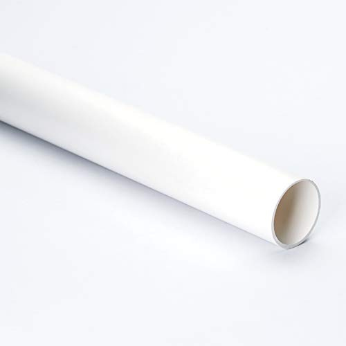 Douille bougie E14 extra longue ø27 mm en plastique blanc lisse pour bougeoir lustre Lüster Housse de douille douille de douille, 150 mm
