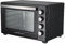 Jago® Minibackofen mit Umluft - Innenbeleuchtung, elektrisch, Doppelglastür, Timer, 100-230 °, 2000W, 60L, 5 Heizarten, Drehspieß, Schwarz - Mini Backofen, Mini-Küche, Grillofen, Pizza-Ofen