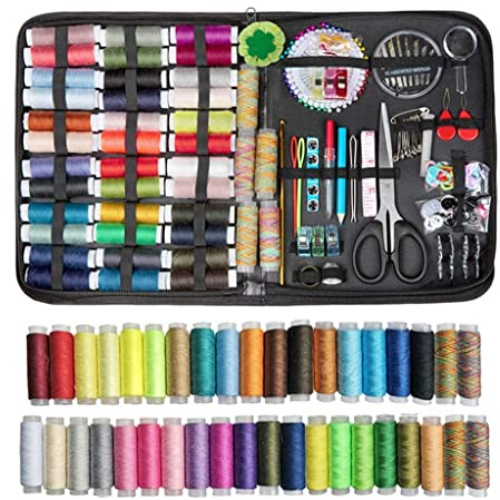 Hitopin Nähset mit 200 Nähzubehör, Premium Nähzubehör für Anfänger, Reisende, Verwandte und Freunde