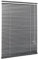 Ventanara® Jalousie Aluminium Rollo Plissee Schalusie Jalousette Türrollo Rolladen viele Größen (95 x 130 cm, Grau matt)