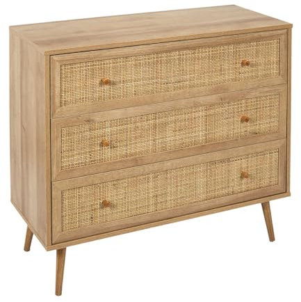 CÓMODA 3 CAJONES BALI