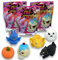 #sbabam Jelly Planet Horror Edition, Halloween-Spielzeuge für Kinder, Spielzeug ab 3 Jahre in Beuteln, 4er-Pack, Entdecke das Gespenst, den Schädel, die Fledermaus und Andere