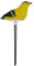 DAZZLEEX Medidor de sensor de humedad del suelo, monitor de agua del suelo, alarma de riego de plantas para jardín, granja, césped, interior y exterior, amarillo