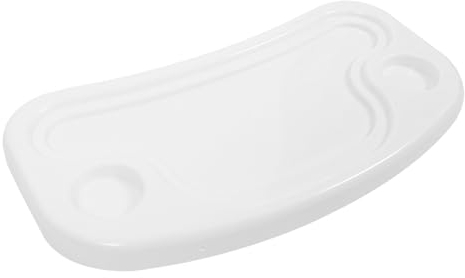 Toyvian Dinner Plate Accessories Toddler High Chair Tray for Mealtime Sturdy Plastic Tray for Feeding Seat