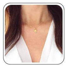 Xduargs Boho Coconut Tree Necklace Choker Gold Palm Tree Choker Necklace Vintage Coconut Tree Pendant Necklace Minimalist Palm Coconut Tree Beach Necklace Jewelry for Women and Girls