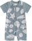 Maillot de Bain Bébé Garçon Anti-UV à Manches Courtes Combinaison de Bain Piscine Natation Plage Maillot Une Pièce Protection Solaire (Bleu Haze, 1-2 Years)