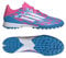 adidas Mens F50 League Astro Turf Football Boots Blue/Lemon 10 UK