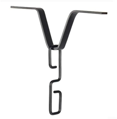 Rain Chain Gutter Adapter, Collects Water Flow, Suitable for Most Gutters (black)