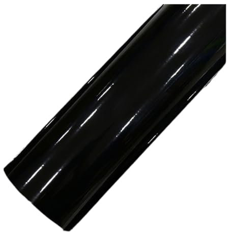 Auto Folie,Auto Folierung 1 stücke glänzend glänzend glänzend schwarz Auto Film wrap Vinyl Aufkleber außen innere refit Aufkleber 59 * 152 cm klebstoff Aufkleber Korn Auto Styling