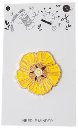 MOIDHSAG Nadelhalter Needle Minders Blumenblatt-förmige Nadel für Näh- und Stickprojekte