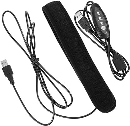 Artibetter Multi-function Usb Lens Heater Dew Remover for Camera and Telescope Adjustable Temperature Strip Condensation Prevention Compatible Dslr Lenses Black