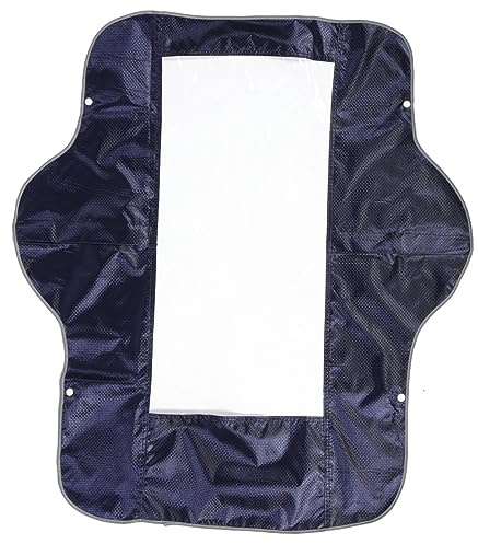 Klappbare Rollerabdeckung für Elektromobile, Navy | Oxford Pvc, Outdoor und Indoor Nutzbar, Allwetterschutz gegen Sonne, Regen, Wind, Schnee, Eis Seniorenmobil Zubehör