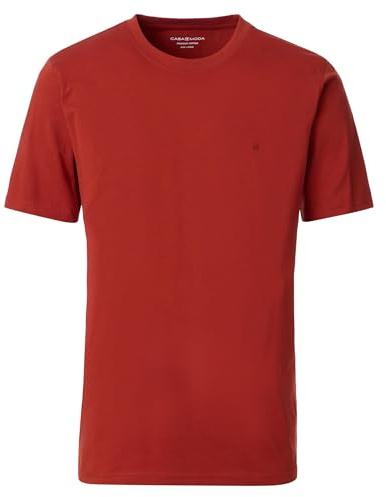 CASAMODA Herren T-Shirt (004200), Größe:XL, Farbe:Orange (489)
