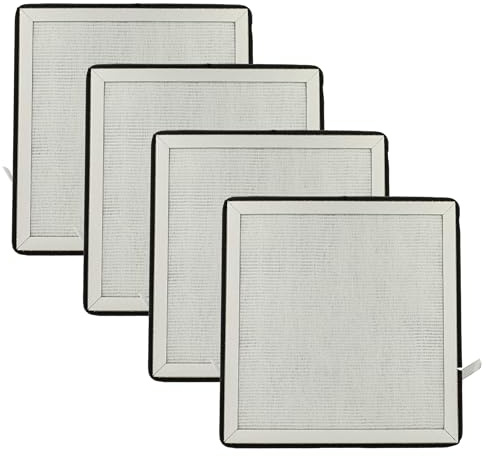 vhbw 4x Luftilter kompatibel mit Beurer LR 200, LR210 Luftreiniger - Kombifilter Vorfilter + HEPA + Aktivkohle
