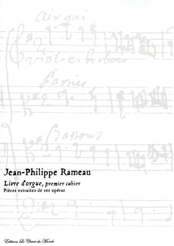 Jean-Philippe Rameau-Livre D'Orgue Premier Cahier Book 1-Orgel-BOOK