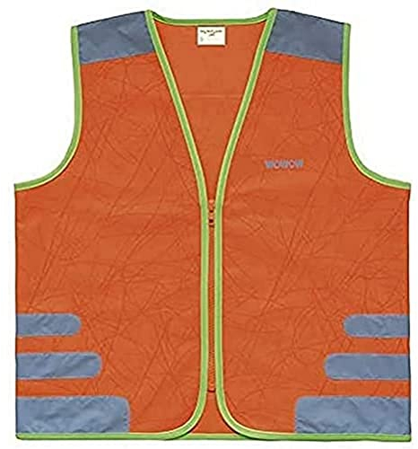 Wowow Nutty Jacke Sicherheitsweste Unisex, orange, M