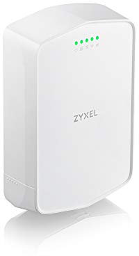 Zyxel Outdoor 4G LTE SIM Slot Unlocked WiFi Router, 150Mbps LTE-A, No configuration required, IP56 [LTE7240]