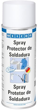WEICON Spray Protector de la Soldadura 400 ml, sin Silicona | Certificado SLV para proteger boquillas y piezas de las salpicaduras