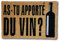 KOKO DOORMATS Zerbino Ingresso casa - Tappeto divertenti in fibra di cocco e base antiscivolo da PVC, da esterno e interno con misure 40x60cm (Reglas de la Casa)