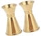 Bar Measuring Cup, Stainless Steel Versatile Measuring Cup Wine Glass Ounce Cup Cocktail Jigger Drink Liquid Measuring Tools Gold(S)