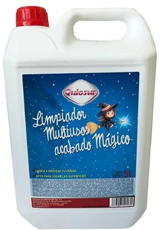 Limpiador mágico multiusos especial muebles, cristales y multisuperficies. Garrafa 5L