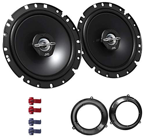 JVC CS-J1720X Lautsprecher mit Einbauset passend für FIAT Panda (169) 2003-2012 Türen vorne 600 W 170mm 2 Wege Koax