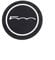 Car Cup Holder Insert Anti-Dust Non-Slip Rubber Coaster Mats Compatible for Fi A 500 Cars 2 pcs with logo