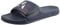 Knixmax Men Sliders Comfort Aqua Slide Sandals Beach & Pool Shoes Adjustable Strap Open Toe Summer Slippers Hook & Loop B Navy 8/9UK - 42/43EU