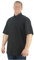 Espionage Big Mens Black Markham Short Sleeve Plain Shirt Casual Office Business Long for Sizes 2XL 3XL 4XL 5XL 6XL 7XL 8XL, Size : 6XL