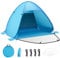 Strandmuschel, Pop Up Strandmuschel für 2-3 Personen Tragbares Automatische Strandzelt UV50+ Schutz, Tragbar Extra Light Strandzelt für Familien Strand Camping Garten Grill Wanderzelt