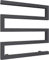 Reina LUXURY electric towel rails S-type Duel fuel Towel Rail Warmer Heater Central heating Bathroom dryer Black Matt Electric Rack