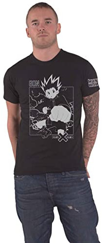 Hunter X Hunter - Gon - Herren Männer Jungen Kurzarm T-Shirt