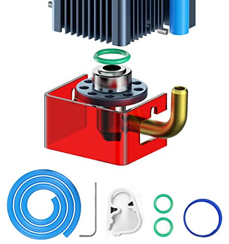 SCULPFUN S9 Air Assist Kit (Without Air Pump), High Speed Full Metal Air Assist Nozzle with 2M Air Pipe for Upgrading S9 Laser Engraver and Cutter, Laser Engraving Machine Accessory