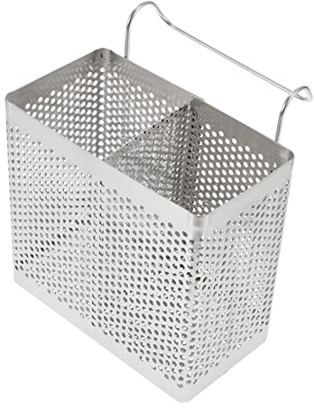 Cabilock Escurridor De Palillos Escurridor Filtros De Agua Para Fregadero Escurridor De Palillos Escurridor De Cubiertos Colgante Cesta De Almacenamiento De Acero Inoxidable Soporte