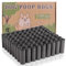 AiTodos® 1080 Stück Hundekotbeutel, Schwarz, Geeignet zum Verlassen des Hauses, Kotbeutel für Hunde - 30 * 21,5 cm, Polyethylen-Material, Tragbar - Hunde Kotbeutel (72 Rollen, 15 pro Rolle)