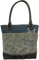 Sunsa Damen Handtaschen. Tasche aus Canvas & Leder. Nachhaltige Schultertasche. Vintage Handgelenktasche mit Lederreimen