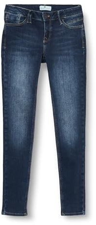Cross Jeans Damen Giselle Jeans, Intensely Blue Used, 28W Kurz