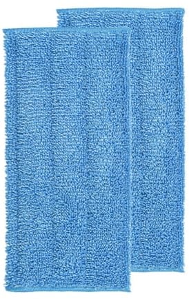 2 PCS Reusable Mop Refill Pads Compatible with Flash Power mop, Refill Pads for Flash Power mop - Washable Mop Pads for Wet and Dry Sweeping