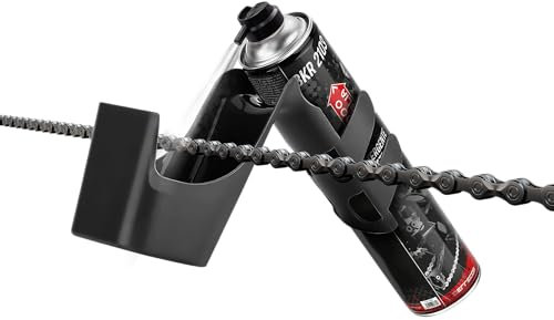 Errecom 1000 Miglia BKR 2108 Chain Grime Collector, Flaschenhalter für Öl und Fahrrad Kettenreiniger, Anti-Spritzer-Werkzeug, fängt Schmutz und Reinigungsmittelrückstände auf.