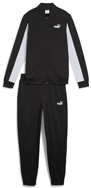 PUMA Damen Poly Baseball Suit cl Gestrickte Anzüge, PUMA Black, L
