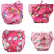ACMEDE Couches de Bain Lavable Bébé Réutilisable, 2 Pièces Bébé Maillot de Bain Avec des Motifs Mignons 5-15kg, couche piscine lavable Culotte de Natation Culotte de Bain 0-3 ans,Couleur aléatoire