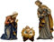 Akantus Kostner Krippenfiguren aus Holz: Heilige Familie (9,5)