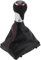 TUCKBOLD Pomo De Cambio De Marchas Manual De 6 Velocidades Para Audi A4 B8 No.8K0863278H | Palanca De Cambios De Caja De Cambios En Negro Cromo Plateado Rojo De Plástico 1 Pc.