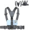 SOH Adjustable Phone Chest Strap Harness Mount,Phone Chest Harness Holder, Video Recording Bike/Kayak/Fishing/Skateboard Hand Free POV/VLOG for Smartphones for DJI Action/GoPro/Insta360 and More